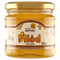 Bartnik, miód akacjowy - pszczeli, nektarowy, 250 g
