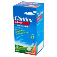 Claritine Allergy (smak brzoskwiniowy) syrop 60 ml