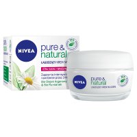 Nivea Visage Pure&Nat., krem,łagodzący,n/dzień, 50 ml