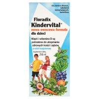 Floradix Kindervital, owocowa formuła, 250 ml