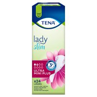 TENA Lady Slim Ultra Mini Plus wkładki urologiczne, 24 sztuki