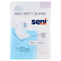 Seni Soft Super, podkłady higieniczne, 90 cm x 60 cm,  1 szt
