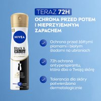 Nivea Dezodorant INVISIBLE SILKY SMOOTH spray damski  150ml