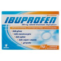 Ibuprofen 200 mg, 10 tabletek