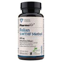 Folian 5-MTHF Methyl 600 ug 60 kaps