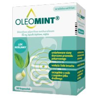 Oleomint 30 kapsułek dojelitowych miękkich