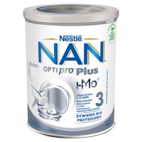 Nestle Nan Optipro Plus HM-0 3, mleko modyfikowane, po 1 roku życia, 800g