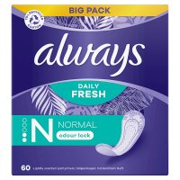 Always Dailies Fresh & Protect Normal, wkładki higieniczne, 60 sztuk