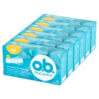 O.B.ProComfort  Normal  komfortowe tampony 6op. x 16szt (5+1 gratis)