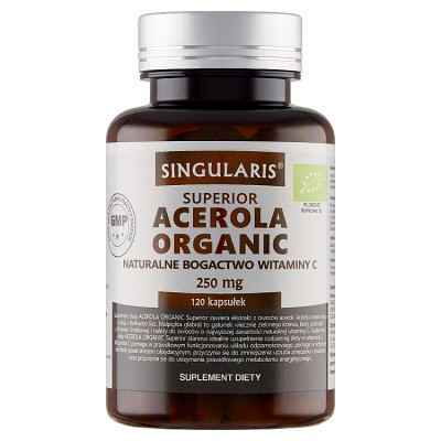 Singularis Acerola Organic Superior 120 kapsułek