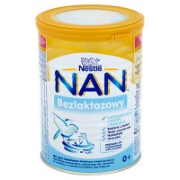 Mleko Nan Expert bezlaktozowy, prosz.,od urodz., 400g