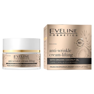 Eveline Organic Gold przeciwzmarszczkowy krem-lifting 50 ml