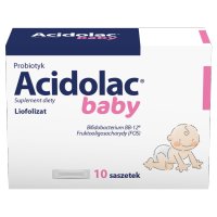 Acidolac baby 10 saszetek z proszkiem do sporządzenia zawiesiny