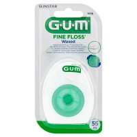 Sunstar Gum FineFloss nić dentystyczna woskowana 55 m