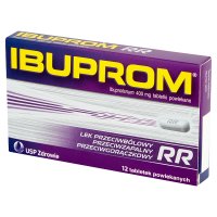 Ibuprom RR 400 mg 12 tabletek powlekanych