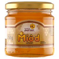Bartnik, miód lipowy - pszczeli, nektarowy, 250 g
