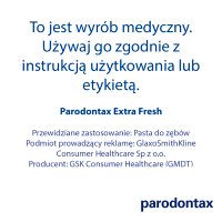 Parodontax Pasta do zębów Extra Fresh - 75ml