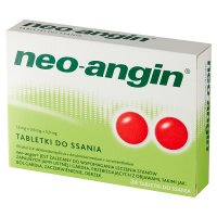Neo-angin z cukrem, 24 tabletki do ssania