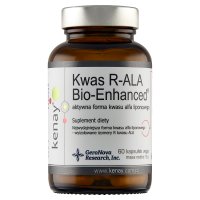 Kenay Kwas R-ALA Bio-Enhanced (kwas alfa-liponowy)  60 kapsułek