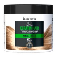 Vis Plantis Loton Maska z keratyną do włosów zniszczonych i łamliwych - Keratin Hair 400ml