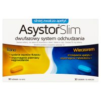 Asystor Slim, 30 tabletek + 30 tabletek