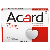 Acard 75 mg, 30 tabletek