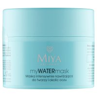 Miya Cosmetics myWATERmask maska intensywnie nawilżająca do twarzy i okolic oczu 50 ml