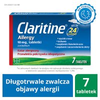 Claritine Allergy 10mg , 7 tabletek