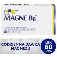 Magne-B6  60 tabletek powlekanych