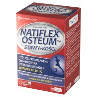 Natiflex Osteum, Stawy + Kości, 60 kapsułek