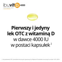 Ibuvit D3 4000 IU, 60 kapsułek
