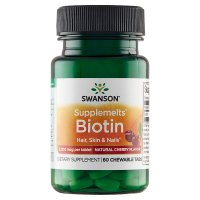 SWANSON Biotyna 60 tabletek do ssania