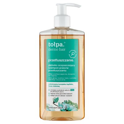 Tołpa Dermo Hair głęboko oczyszczający szampon przeciw przetłuszczaniu 250 ml
