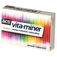 ACTI Vita-miner 30 tabletek