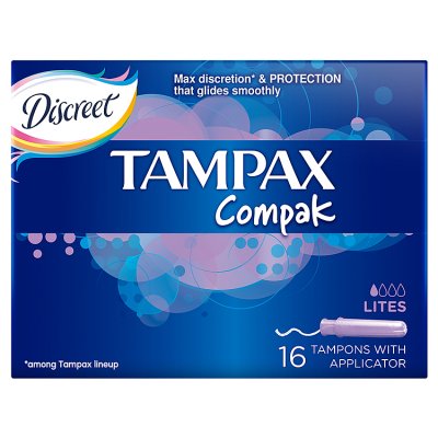 Tampax Compak Mini, tampon, z aplik., 16 szt