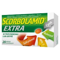 Scorbolamid Extra, 20 tabletek powlekanych