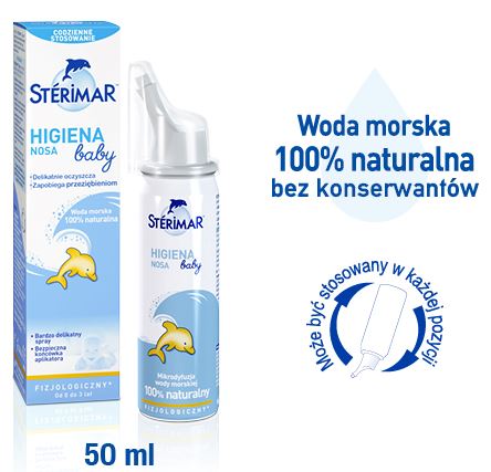 Sterimar - woda morska 100% naturalna bez konserwantów